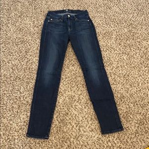 7 for All Mankind the mid rise skinny